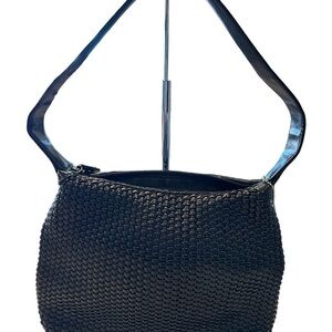 Nine West Black Woven Purse #B